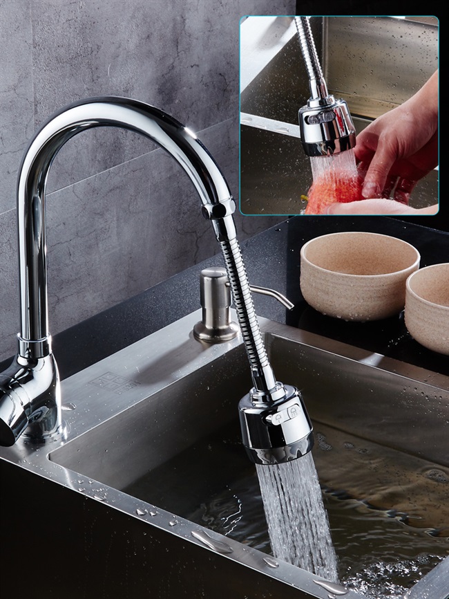 厨房水龙头花洒防水溅喷头图片