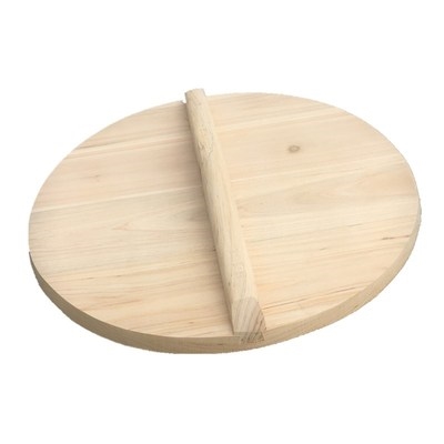 蒸饭木桶盖子桶盖原木杉木家用木质饭店天然实木米桶木头锅盖