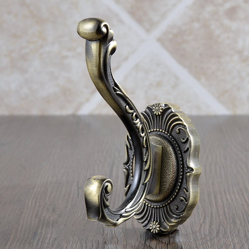 欧式挂衣钩单钩衣服挂钩壁挂单个挂钩衣帽钩墙上衣挂钩墙壁挂衣架