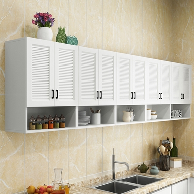 实木厨房置物柜壁挂餐厅卧室阳台挂墙上简约小墙壁柜吊柜储物柜架