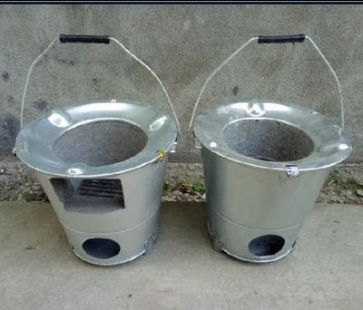 铁桶柴火灶野炊煤球迷你包邮野炊锅小火炉.立式取暖炉烧柴简易