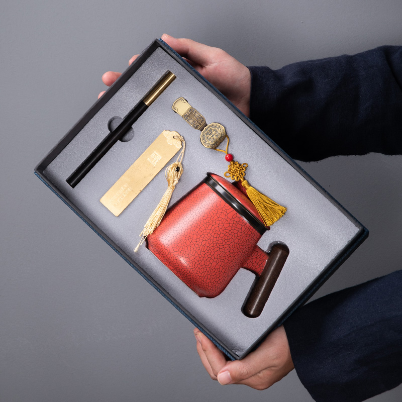 送礼定制logo创意企业活动文创复古国风年会高档实用年会伴手礼