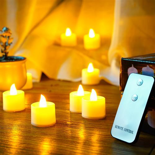 七夕情人节装饰场景布置电子蜡烛led灯生日表q白浪漫求婚创意道具