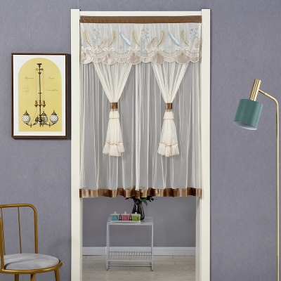 房间门帘卧室家用公主图片