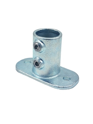 2寸钢管连接件48mm1.5寸铁管圆管镀锌管护栏围