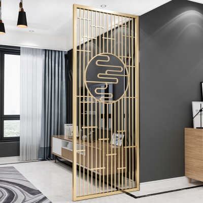 服装店屏风隔断镂空图片