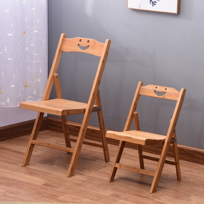 竹制小折叠椅图片