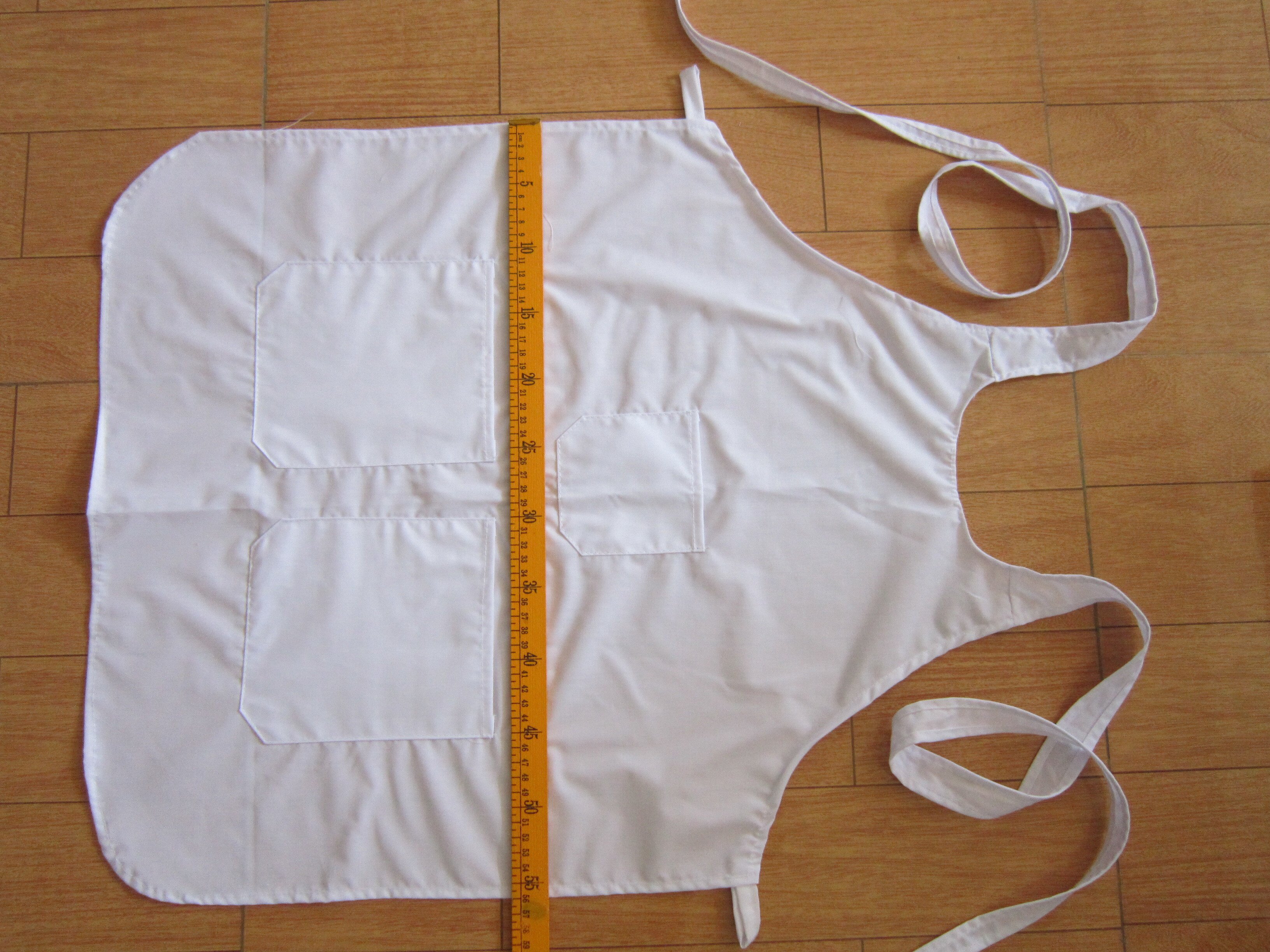 围兜棉纺厂三袋工棉纺白色纺织纺纱涤棉织布围裙女工饭单厂饭