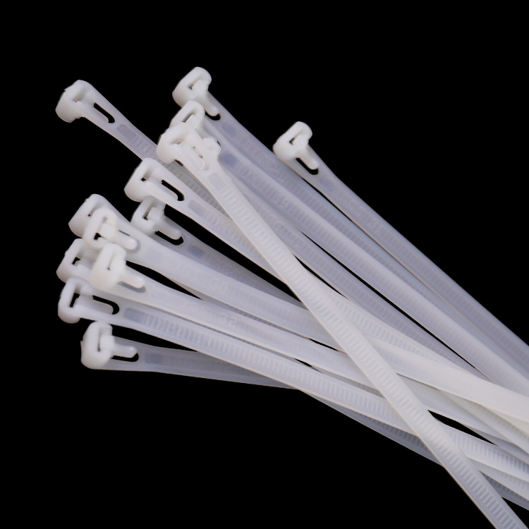 活扣扎带可松退式尼龙扎带8150mm彩色理线带可拆卸束线带大号宽