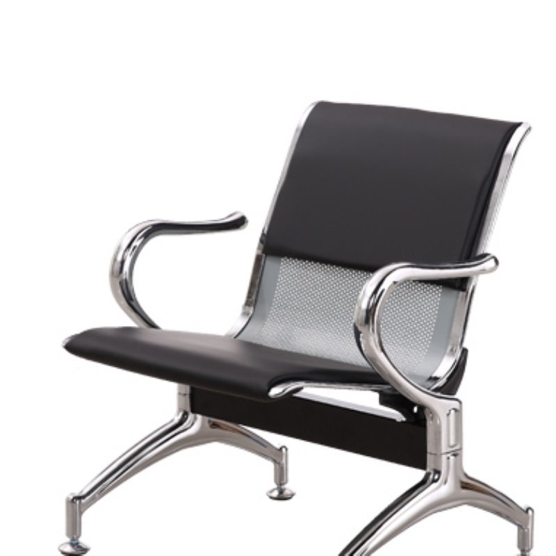 排椅三人位304全不锈钢连排椅公共座椅等候椅车站办公休息长椅