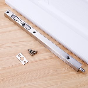 不锈钢门插销暗装天地图片