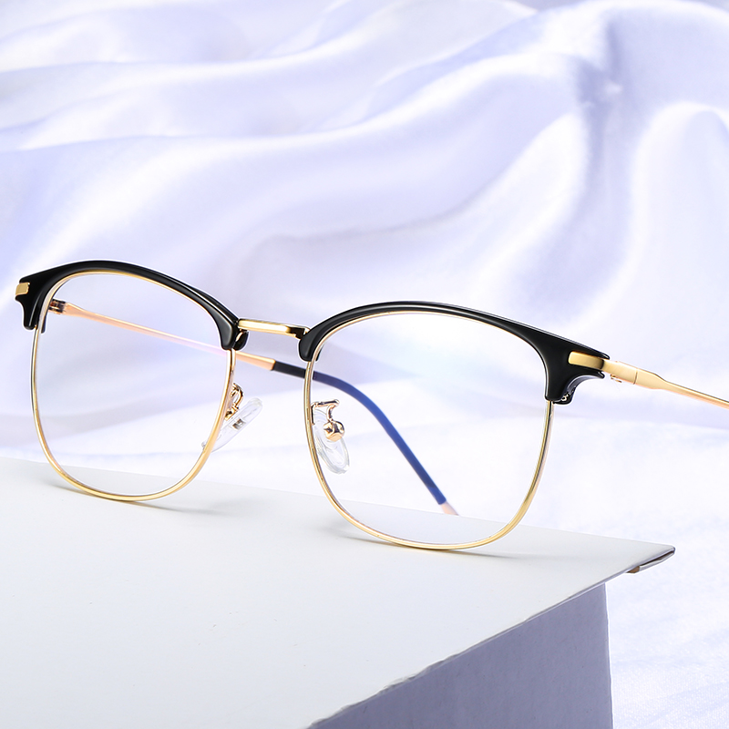 薛之谦肖战同款近视眼镜男防蓝光防辐射平面平光镜女潮网红款眼睛