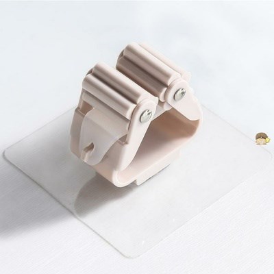 托把夹壁挂式拖把夹拖把挂钩挂架免打孔墙壁挂卫生间扫把拖布夹