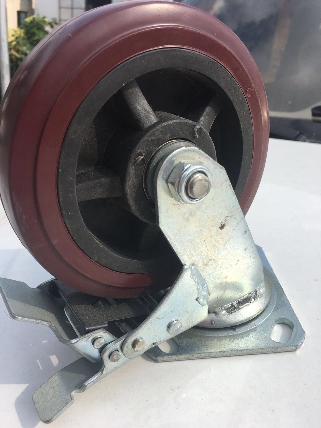 重型4寸5寸q8寸万向滚动轮静音轮