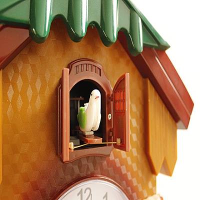 布谷鸟咕咕钟卡通创意挂钟儿童房卧客厅室静音石英钟客厅钟表挂表