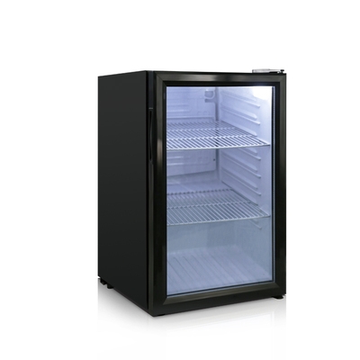 饮品冷藏展示柜食品留样柜保鲜柜商用立式茶叶小冰箱单门玻璃门