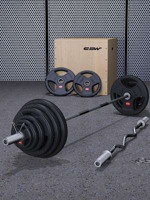 包胶哑铃杆套图片