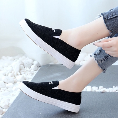 女士布鞋休闲低帮图片