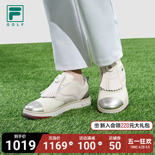 FILA GOLF斐乐旗舰正品高尔夫女士专业软钉高球鞋夏季运动休闲鞋