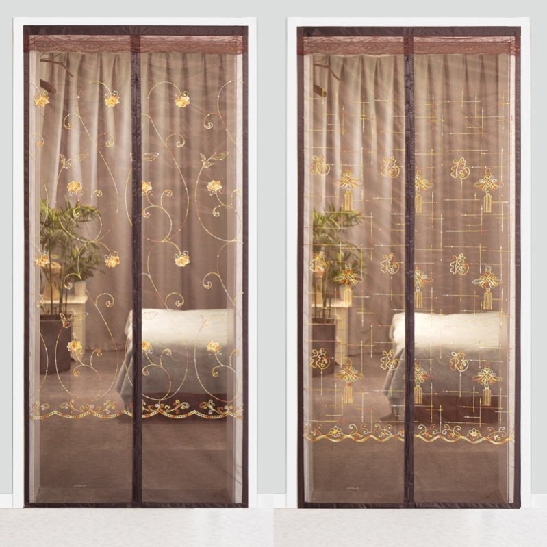 纱网门帘隔断防蚊磁铁家用对吸卧室帘子防蚊子苍蝇入户门磁吸纱门