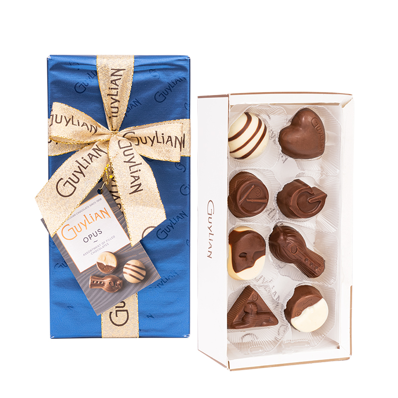 【16粒 8款造型】Guylian吉利莲比利时进口巧克力礼盒集锦巧克力