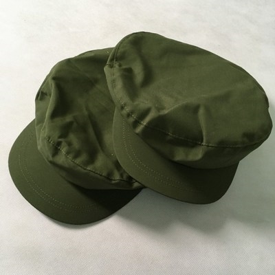 文革老款军绿色老式老r军帽的确良老兵帽涤良解放帽帽子涤良解
