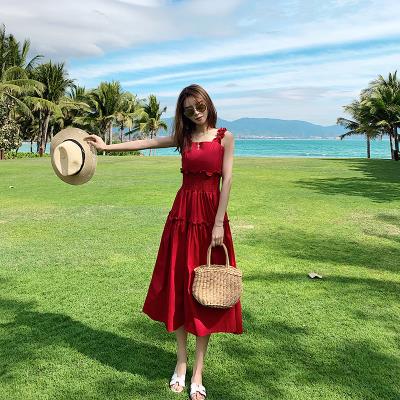 泰国巴厘岛沙滩裙女海边度假连衣裙超仙旅游衣服出游三亚拍照显瘦