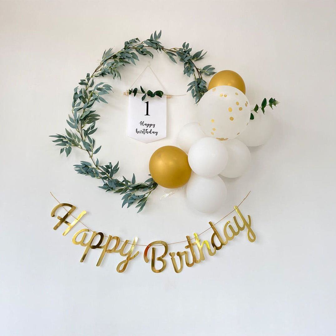 网红生日布置ins风创意高端森系浪漫背景板背景布简易可爱惊喜定