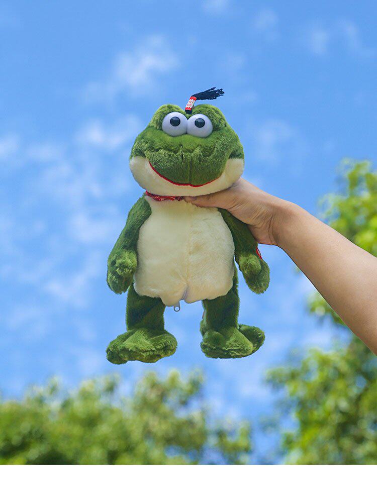 创意沙雕丑萌青蛙送朋友哄男女友神器教师节日搞怪小众的g生日礼