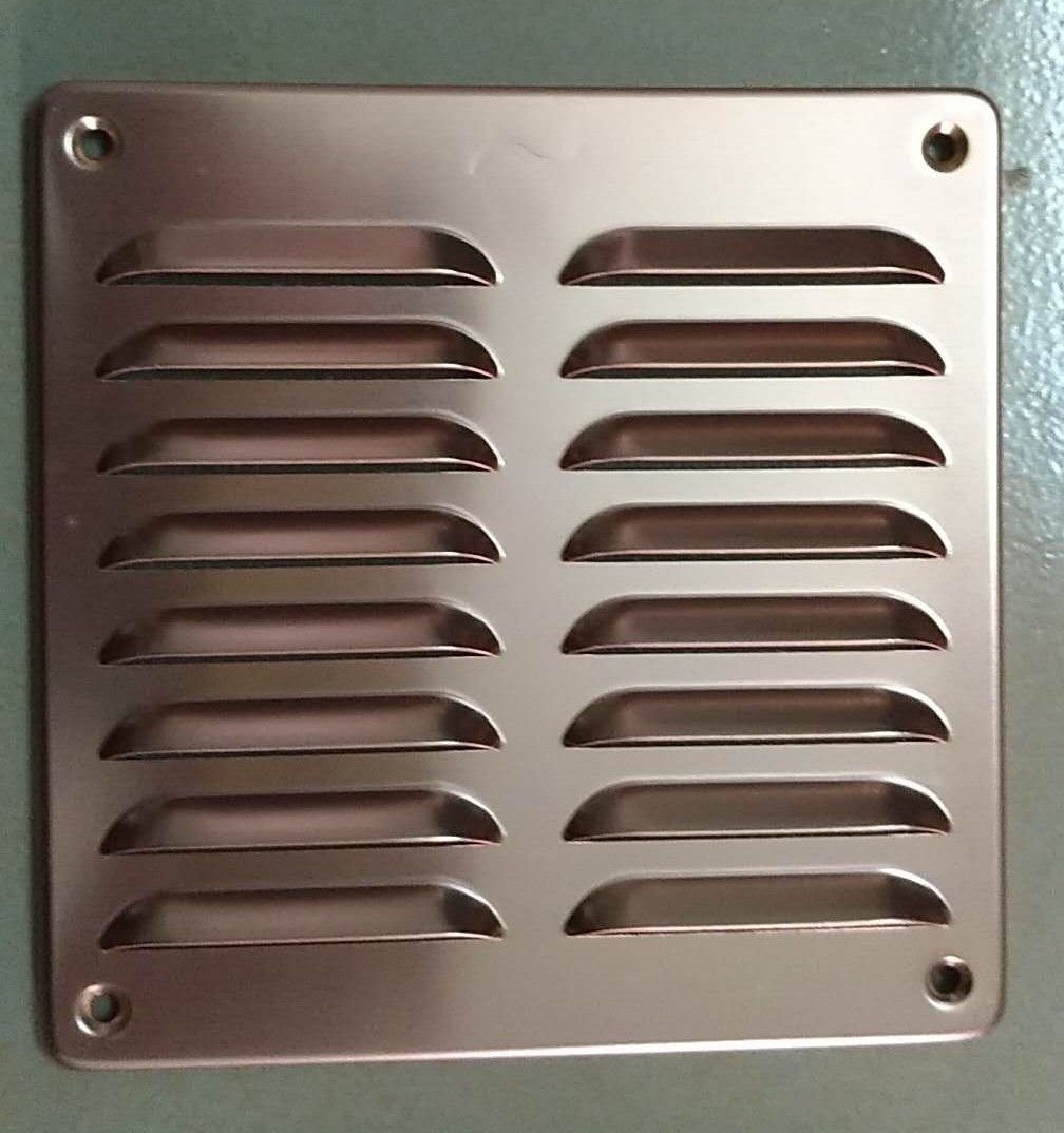 (今日6折)外墙通风口暖气不锈钢防雨格风排风口透气出风口优选罩罩栅