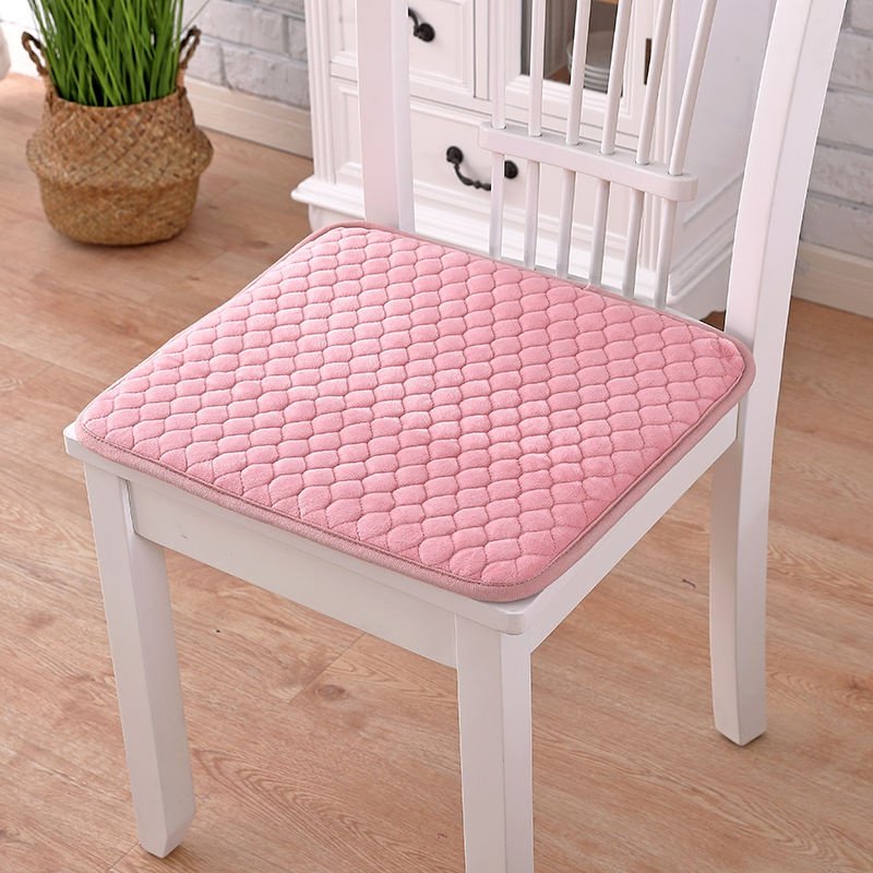 板凳座椅子坐垫学生教室可爱长方形四冬季天加厚防滑毛绒屁股坐垫
