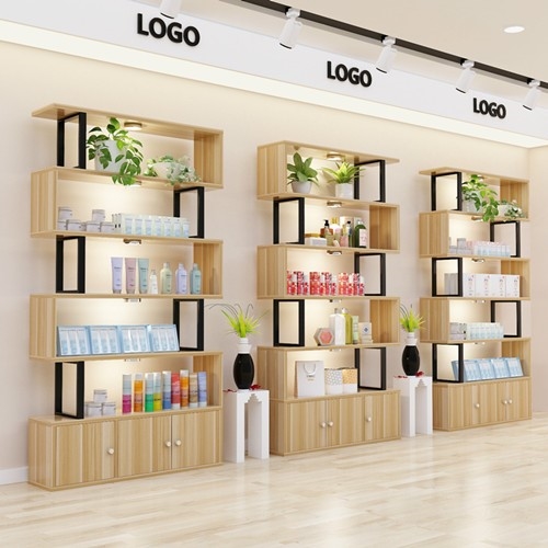 化妆品展示柜陈列柜子产品货架货柜超市鞋店美容院自由组合展示架