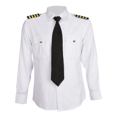 空少制服男_航空制服空u少衬衫飞行员制服长袖男衬衫发型师空少制服