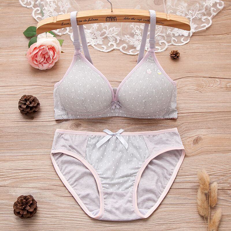 一折女生内衣套装学生少女大学