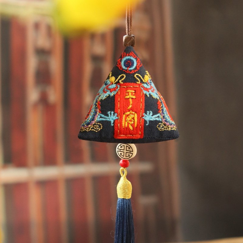 端午节香囊diy手工材料包平安符车挂饰件驱蚊香荷包送男友的礼物