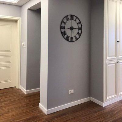 圆弧踢脚线异型弯头转角定制实木地u脚线白色平板造型颜色弧形阳