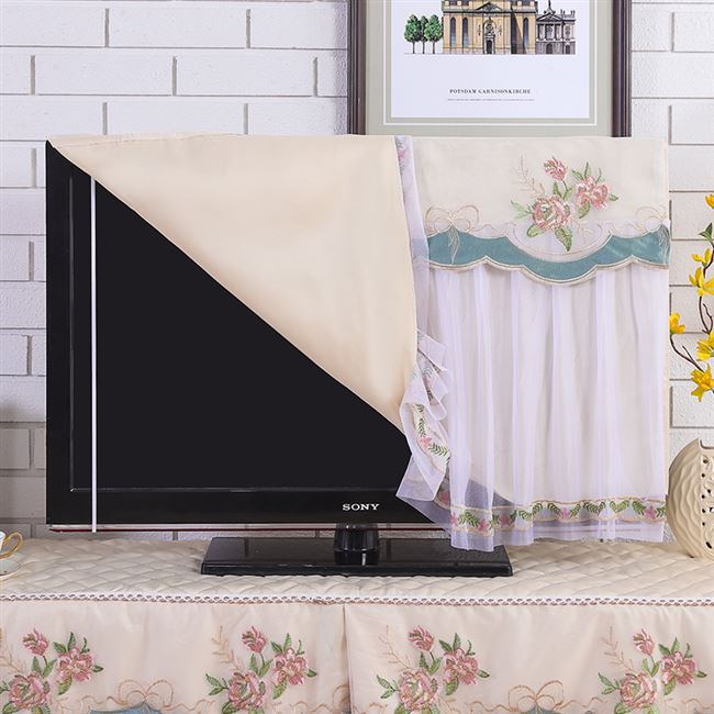 电视布防尘罩液晶65寸中式图片