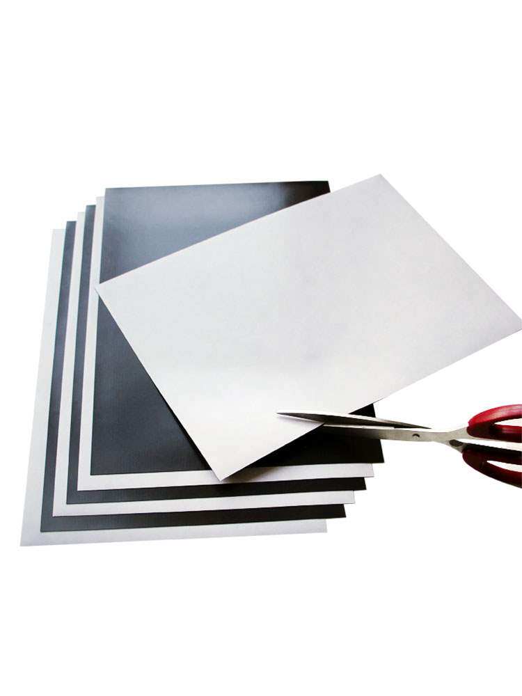 软磁铁磁贴片a4附胶磁片x厚05mm教学教具吸铁石磁铁贴片软磁片