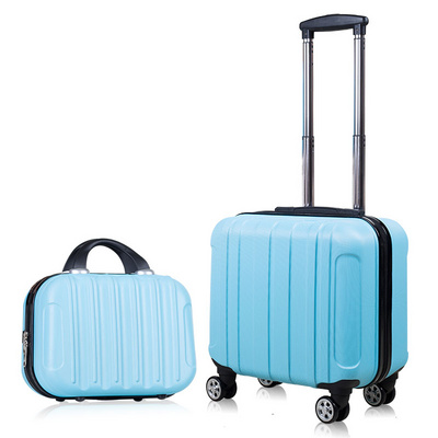 密码箱小型轻便小号12寸旅行箱韩版小清新拉杆箱登机箱203040