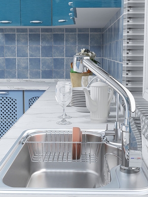 韩国巨杉不锈钢水槽图片