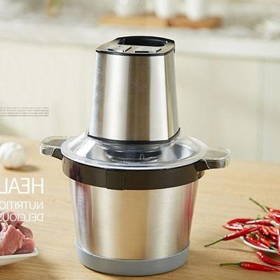 日本m商用电动搅馅机切菜器家用手动剁蒜泥辣椒神器饺子馅绞菜碎