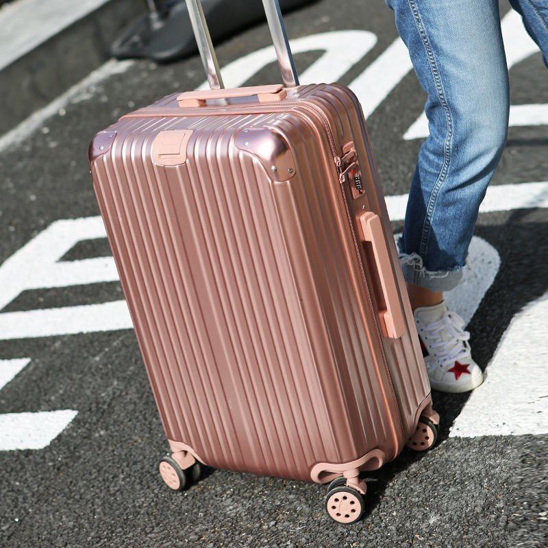 密码箱学生专用女日系旅行箱拉链款大号行李箱小众设计男潮流时尚