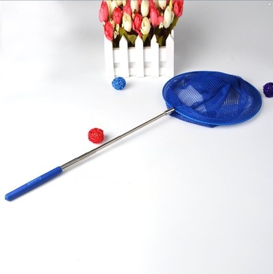 儿童伸网昆虫网捕虫网捉虫捕蝴蝶缩蜻蜓捕捉网鱼网兜亲子户外玩.