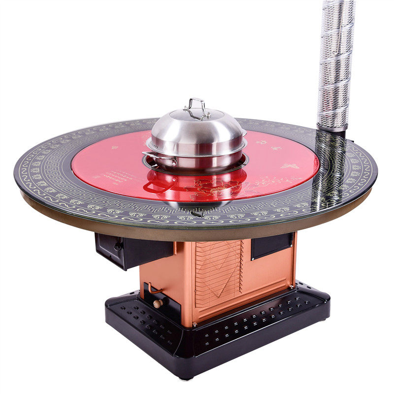 烧火的炉子家用