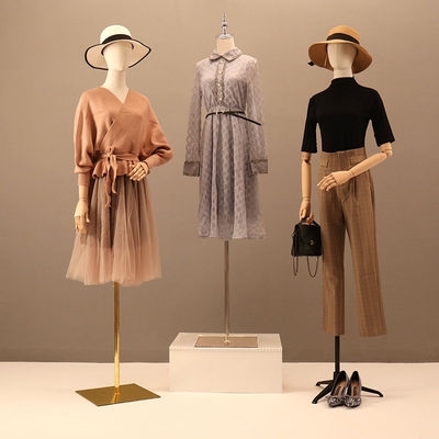 服装店模特道具女半身人台金色婚纱全身假人体韩版女装橱窗模新品