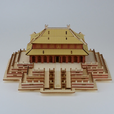 3d立体拼图模型北京故宫图片