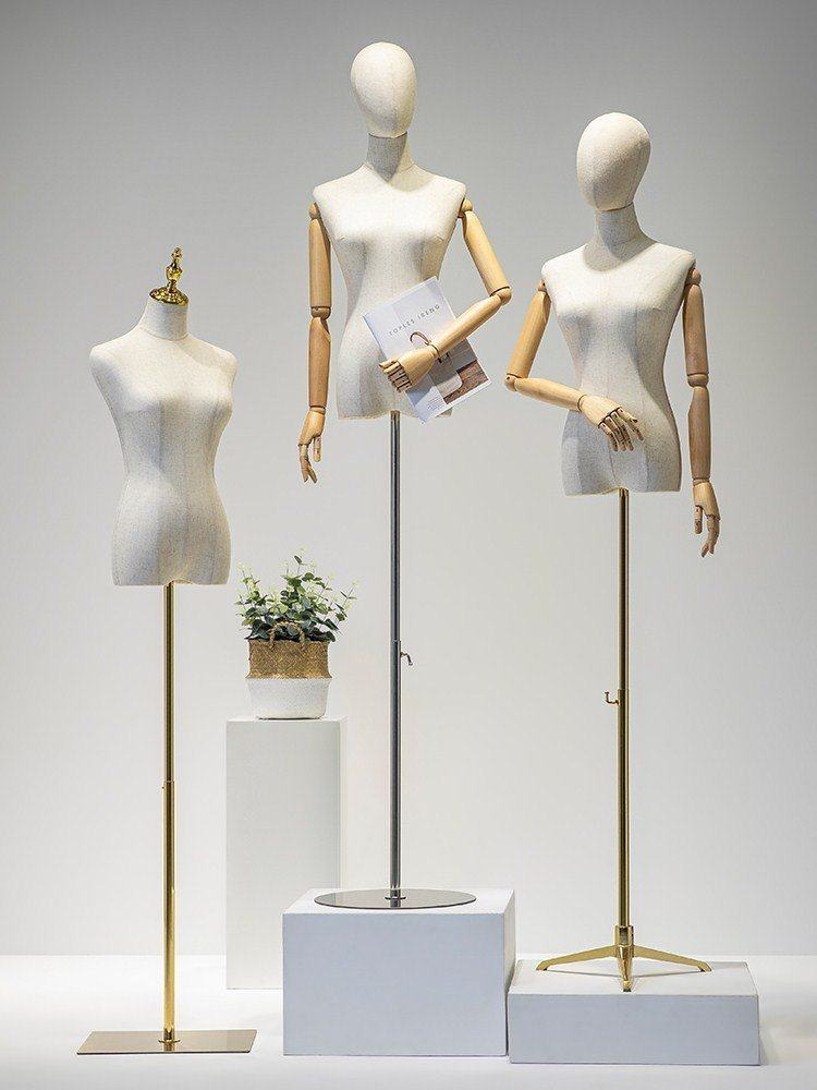 服装店模特道具女全身女装模特架子人台假人偶半身人体橱窗展示架
