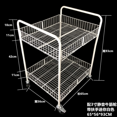 带扶手移动摊位小推车拆装折叠促销花车特z价甩货车摆摊展示货架