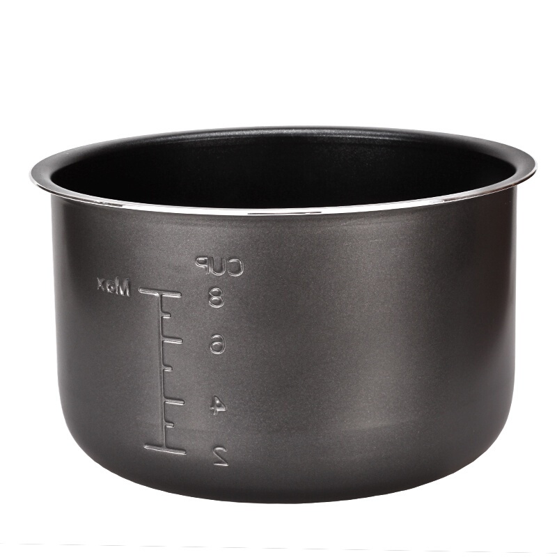 淘宝美的电压力锅配件4l升内胆13pls408ayhch4010黑晶涂层不粘内胆