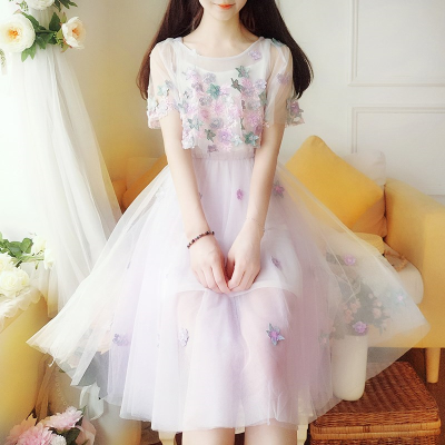 成人礼公主裙_少女大童初中学生公主裙成年18岁成人礼晚礼服演出主持